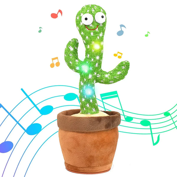 Dancing Talking Cactus Plush Toy for Kids