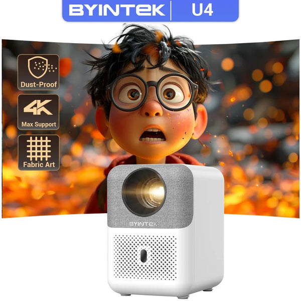 BYINTEK LOVE U4 Smart Mini Home Theater Projector