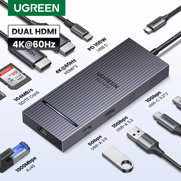 UGREEN USB-C HUB 10Gbps with 4K60Hz HDMI