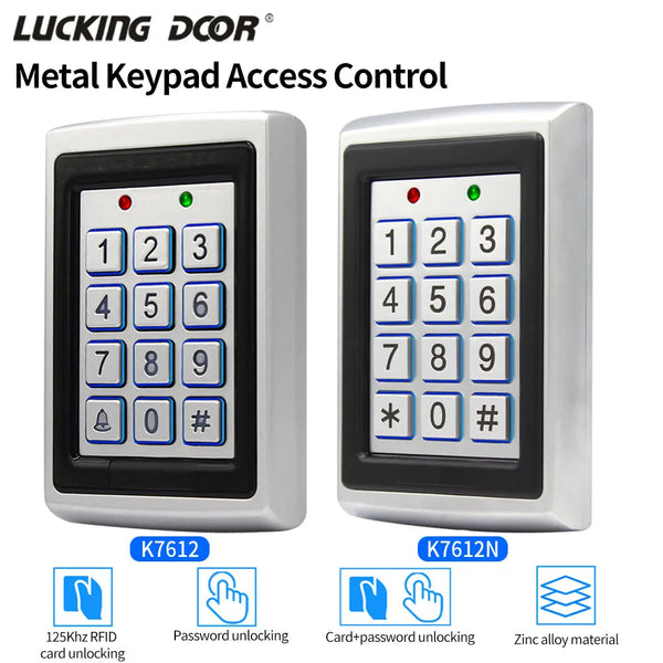 Metal Keypad Reader with LED Backlight