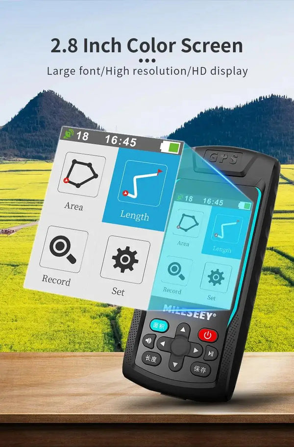 مقياس الأراضي MILESEEY GPS