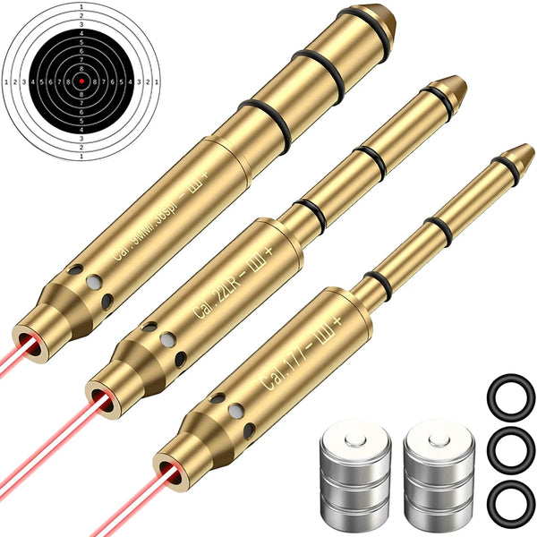 Tactical Laser Bore Sight for Pistols