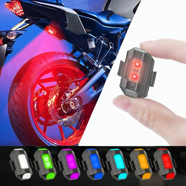 Motorcycle Strobe Light LED Warning Light