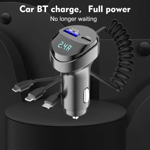 55W 2-Port USB Car Phone Fast Charger