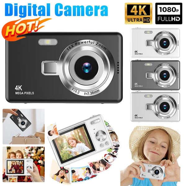 4K HD 1080P Portable Vlogging Camera