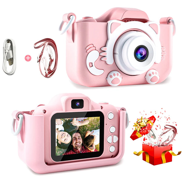 Kids Mini Digital Camera 1080P 2-inch Screen